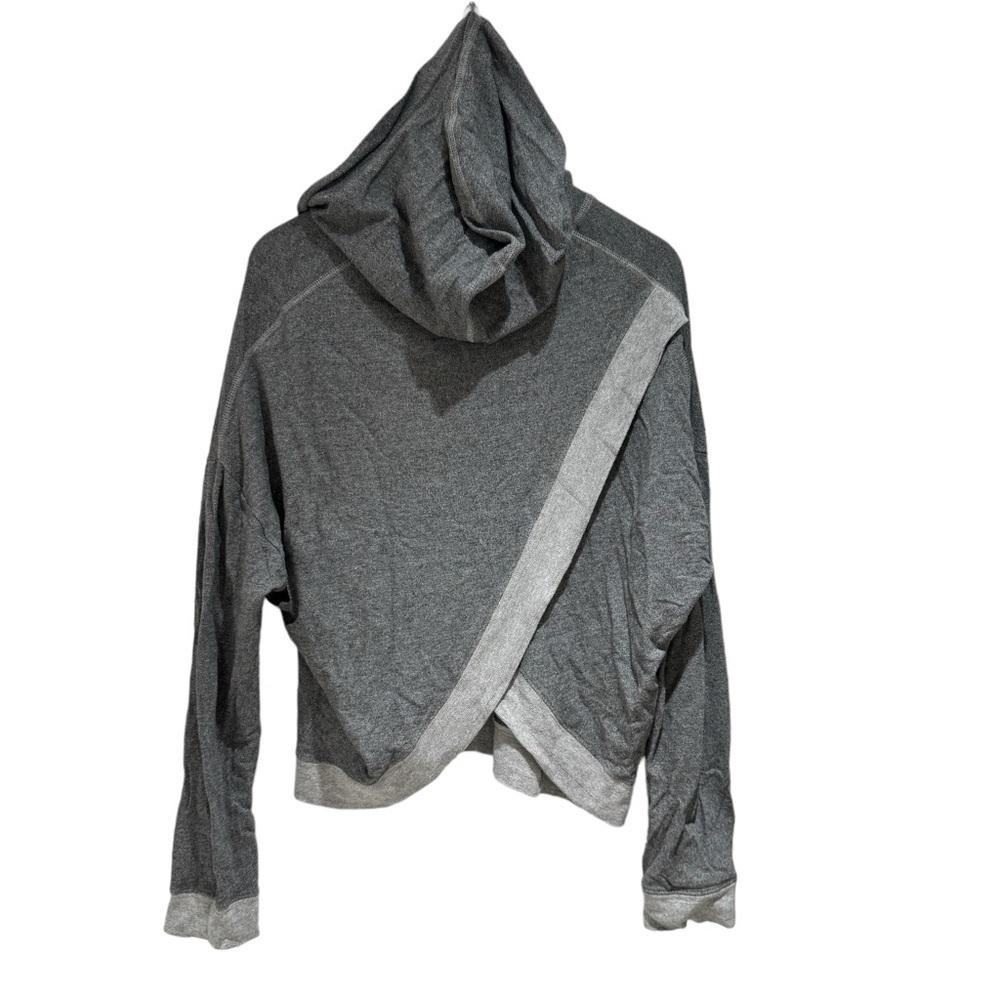 SUNDRY grey hoodie with tulip back detail (cover photo) - size 2 (medium)